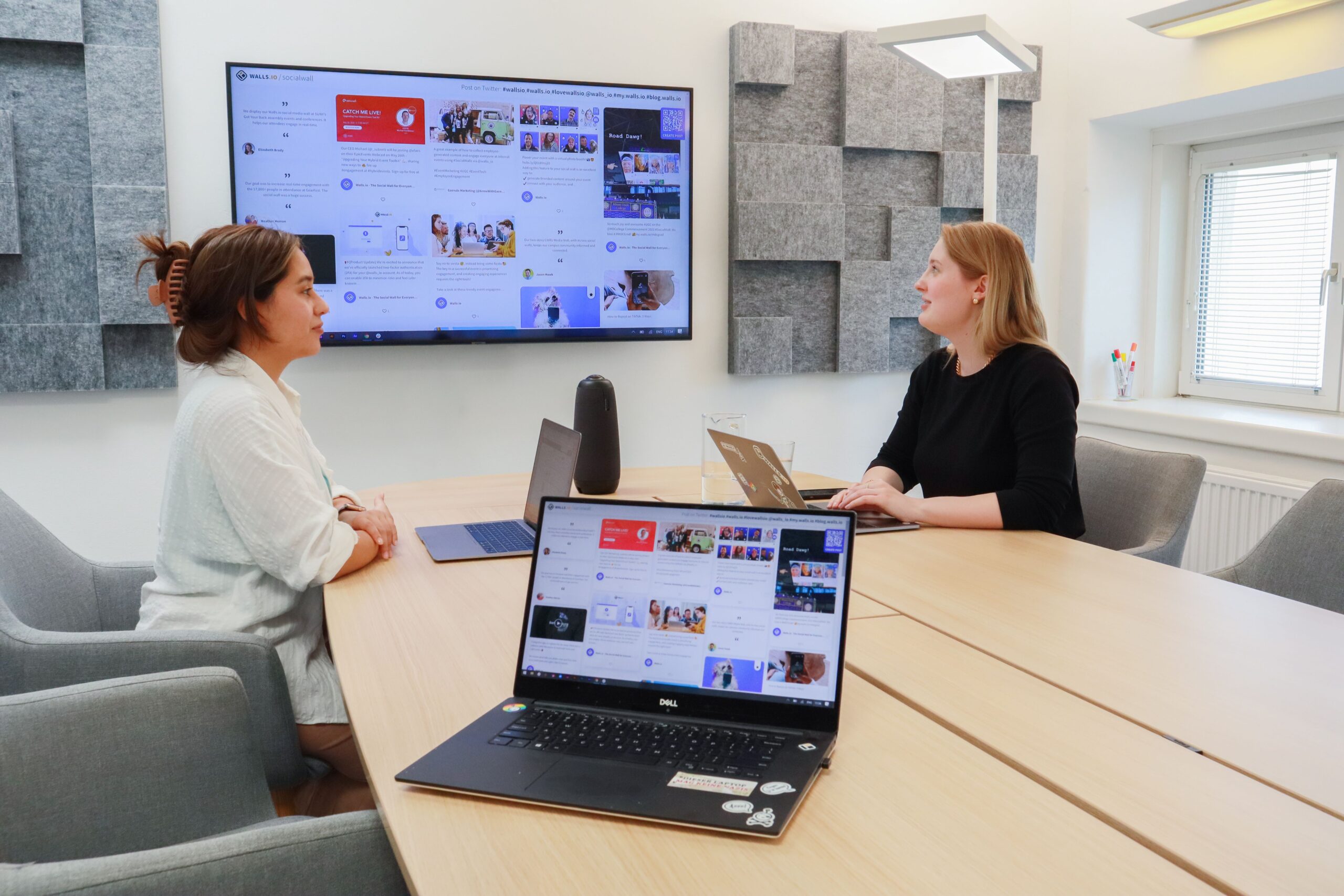 Team in a conference room